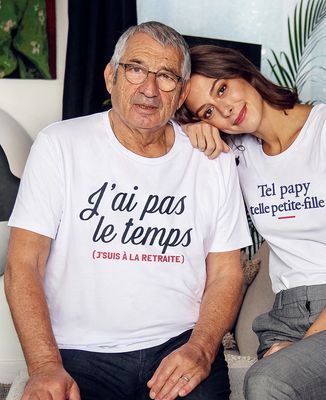 T-Shirt homme J'ai pas le temps, j'suis à la retraite