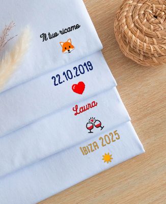 T-shirt Cadeau Pour Fille Née En Juin - Noir, Cotone, Manches Courtes - Neuf Avec étiquettes