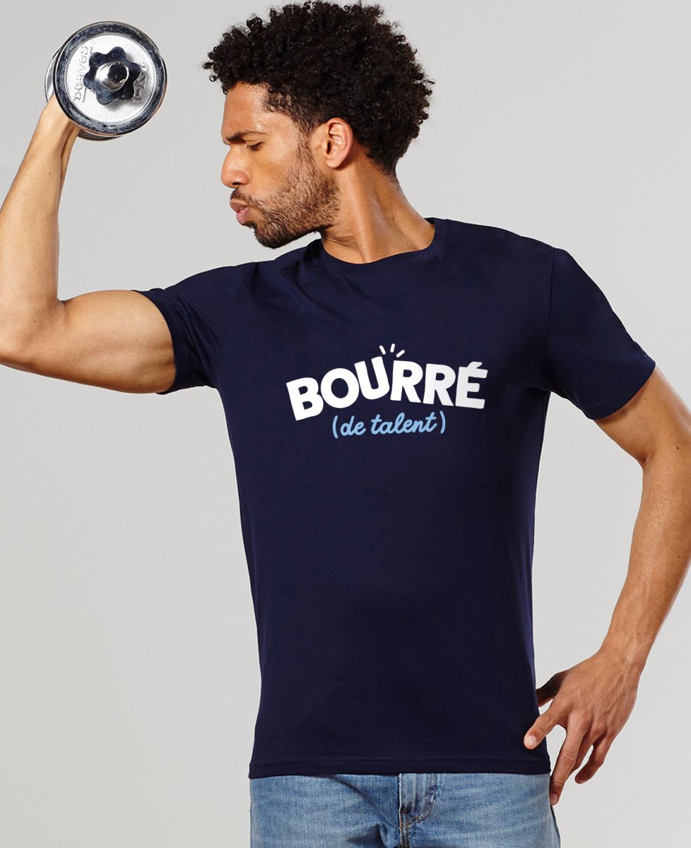 T-shirt homme Bourré de talent