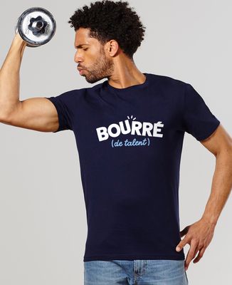 T-shirt homme Bourré de talent