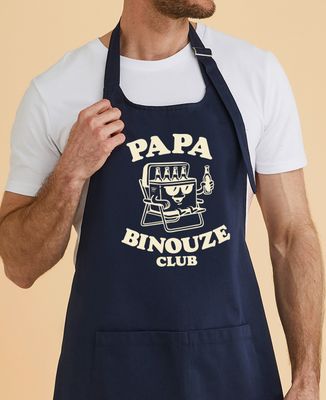 Tablier à poche Papa binouze club