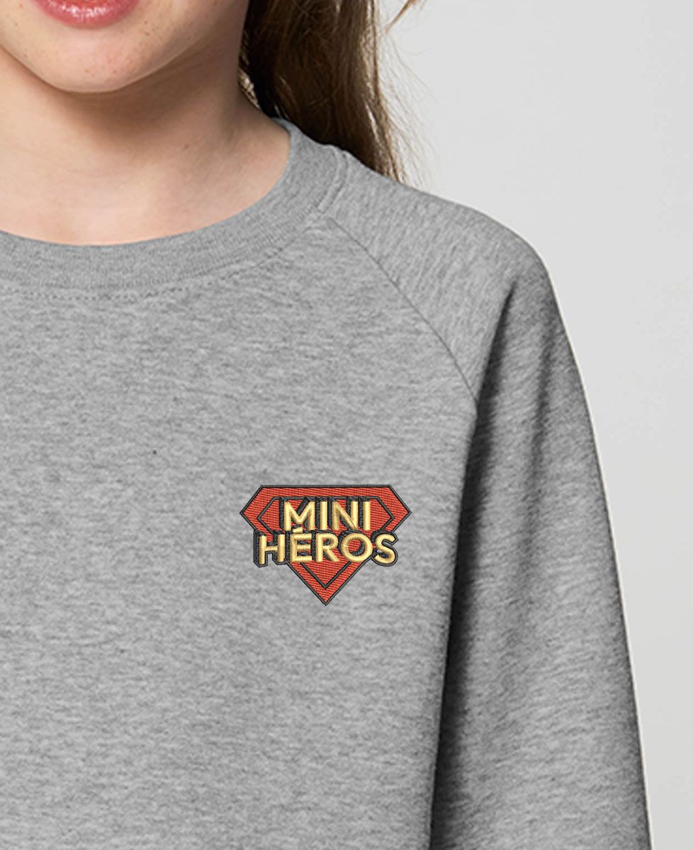 Sweatshirt enfant Super Papa / Mini héro
