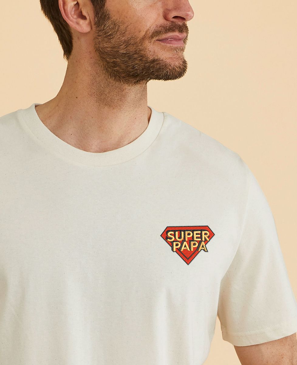 T-shirt homme Super Papa / Mini héros