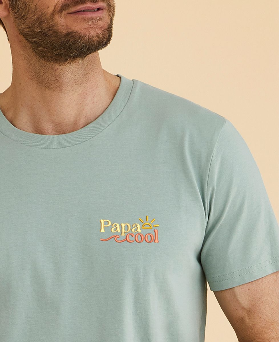 Papa Way Too Cool To Be Called Grandfather Funny Papa Shirts