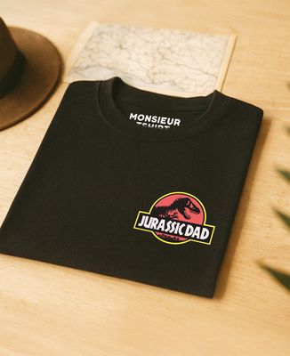 Heren-T-shirt Jurassische vader - Geschenken voor papa, Nerds & videospelletjes