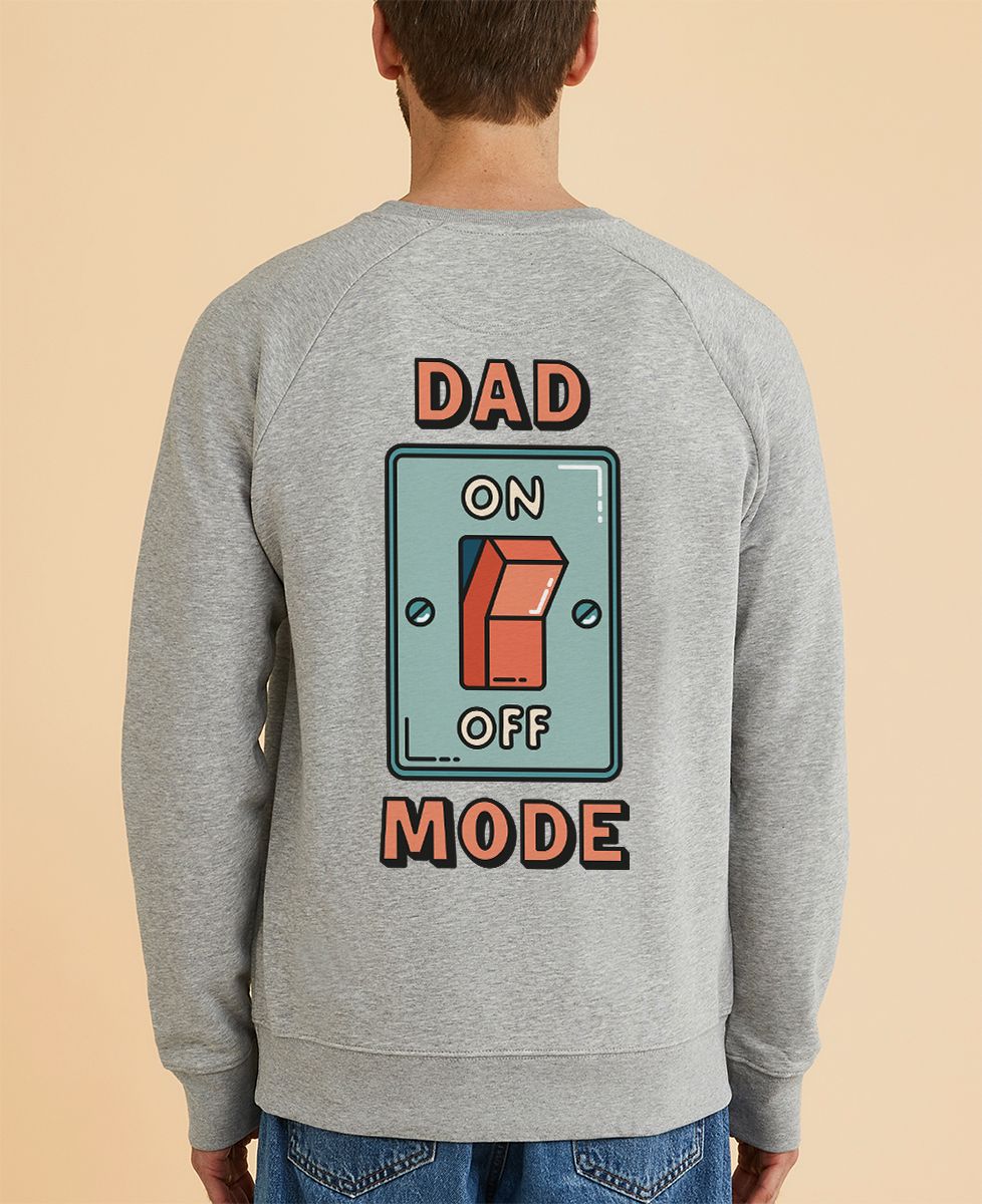 Heren sweatshirt Pap-modus Aan / Uit