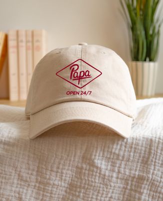 Schirmmützen Papa offen 24/7 - Papa-Geschenke
