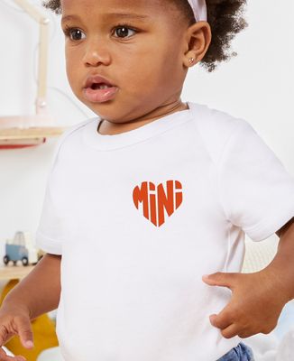 Body Mini dans un coeur en velours
