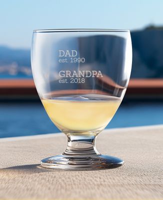 Liquor glass Dad and Grandpa since engraved date - Aperitif, Papy's gift
