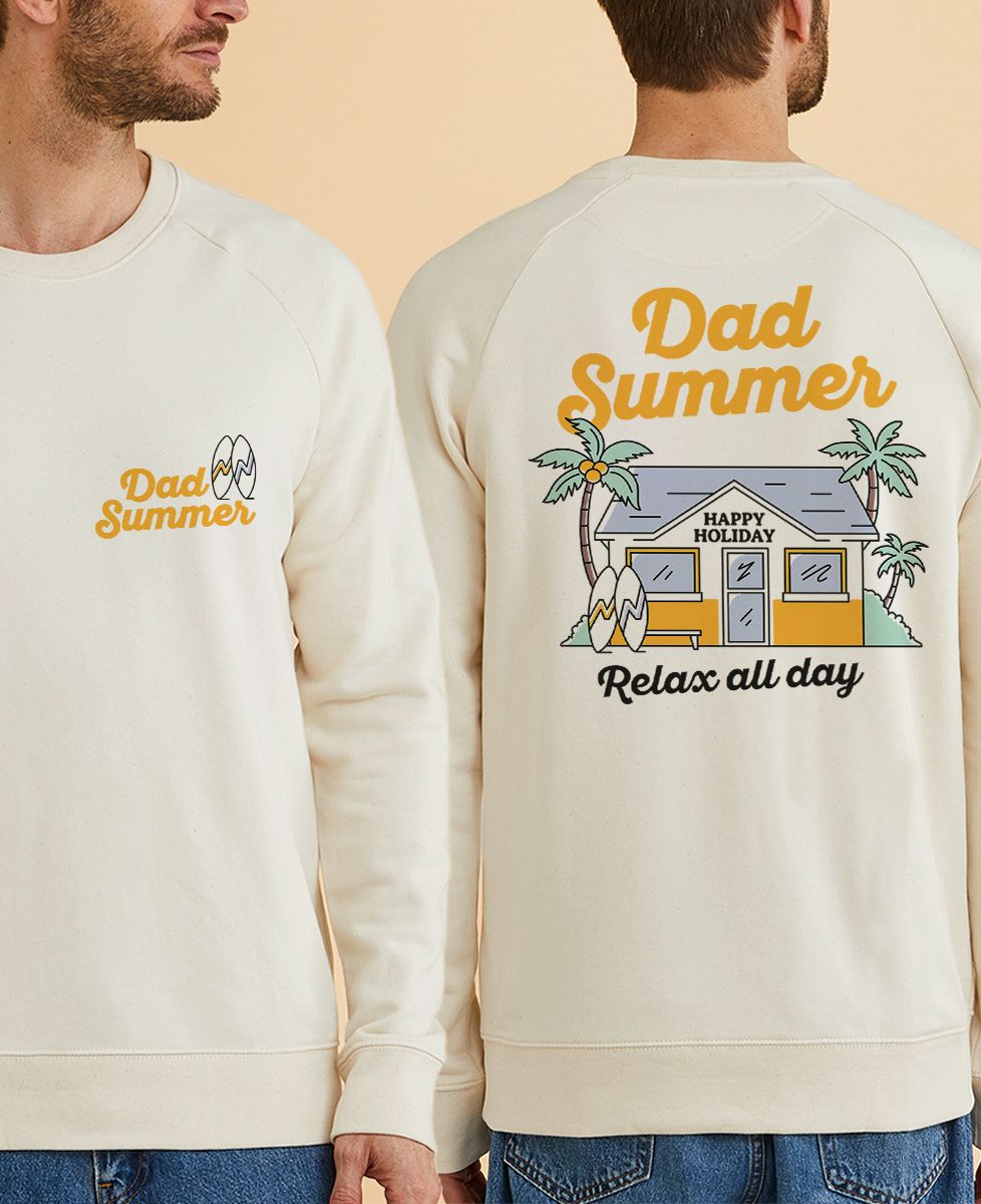 Felpa uomo Papà estate