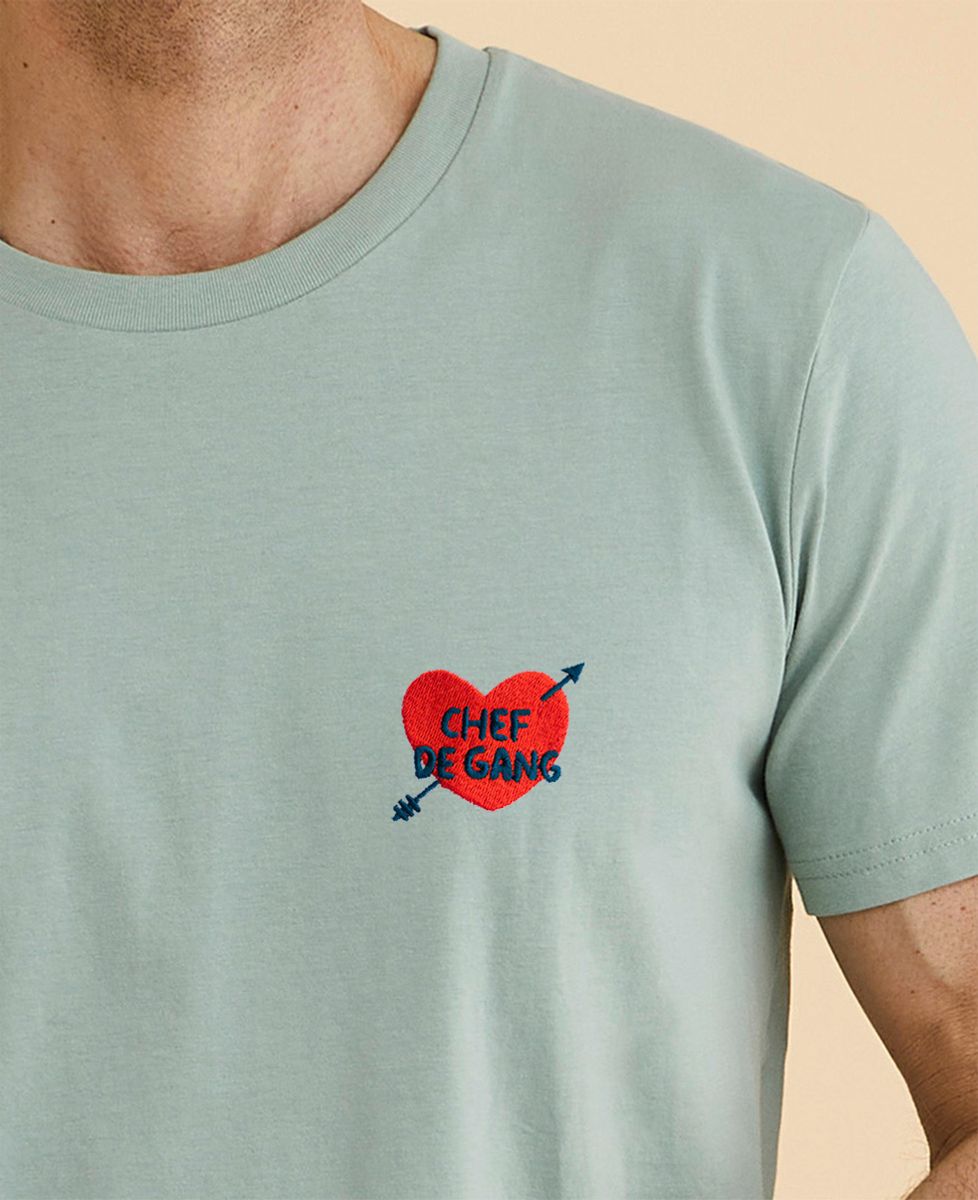 T-shirt homme Chef de Gang - Cadeaux Papa