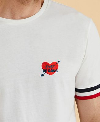 T-shirt homme recyclé Filgood Chef de Gang - Cadeaux Papa