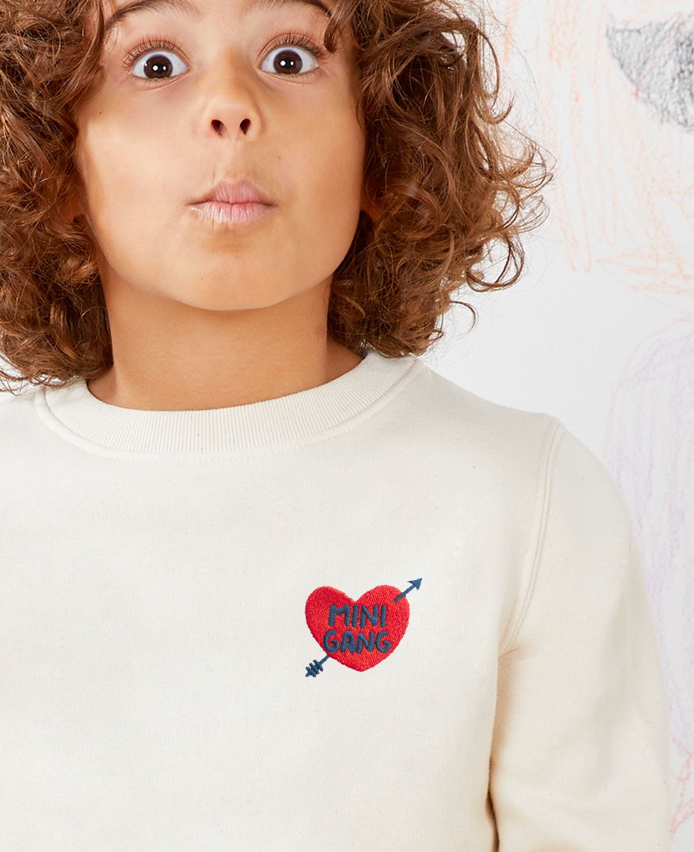 Sweatshirt enfant Mini Gang (brodé)