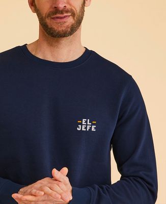 Sweatshirt homme El jefe brodé