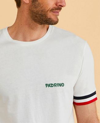 T-shirt homme recyclé Filgood Padrino bordé