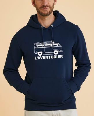 Hoodie homme Famille d'aventurier