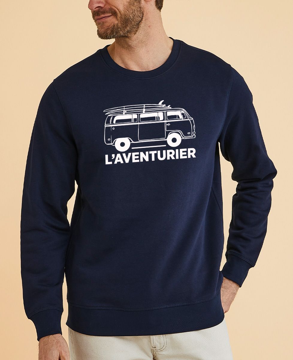 Sweatshirt homme Famille d'aventurier