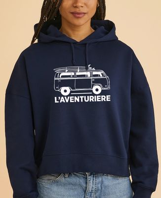 Hoodie femme Famille d'aventurier