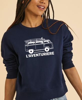 Sweatshirt femme Famille d'aventurier