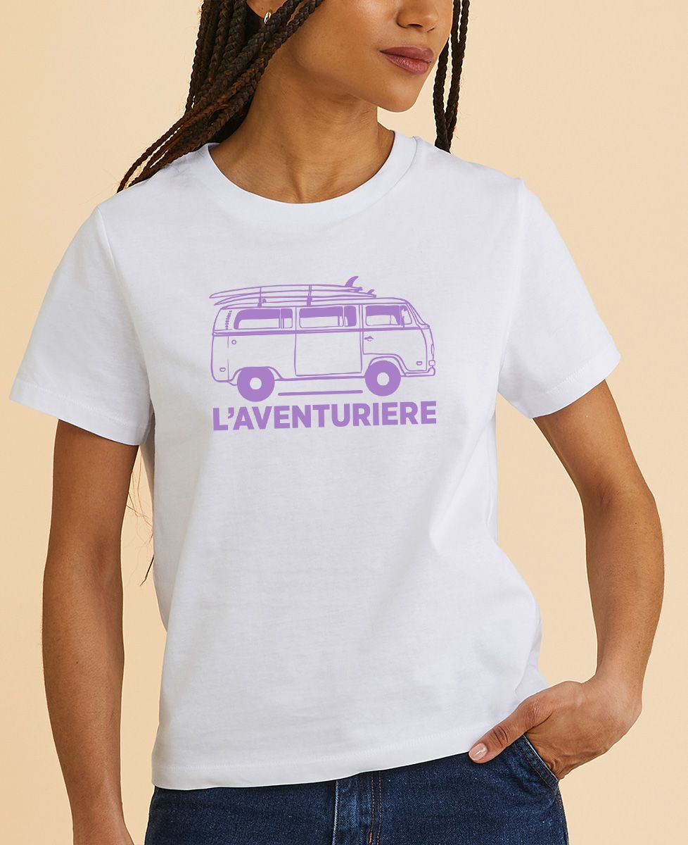 T-shirt femme Famille d'aventurier