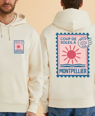 Hoodie homme Coup de soleil personnalisé