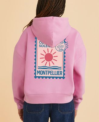 Hoodie femme Coup de soleil personnalisé
