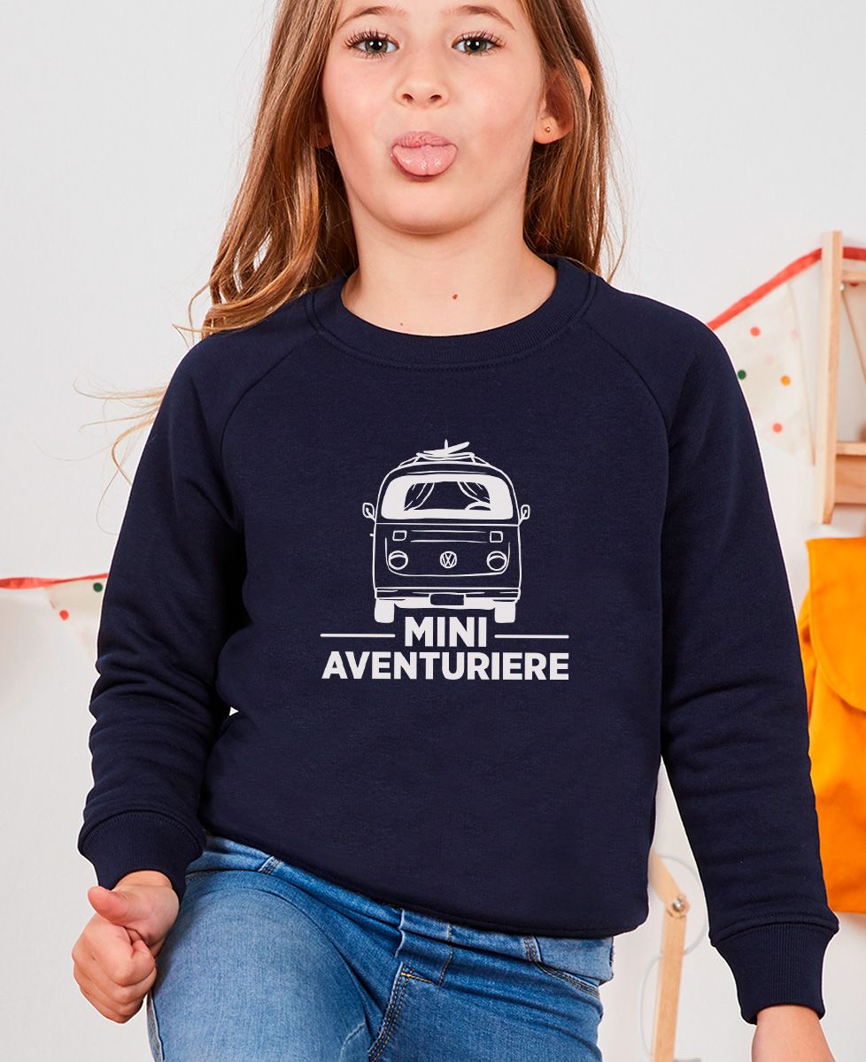 Sweatshirt enfant Mini Aventurière