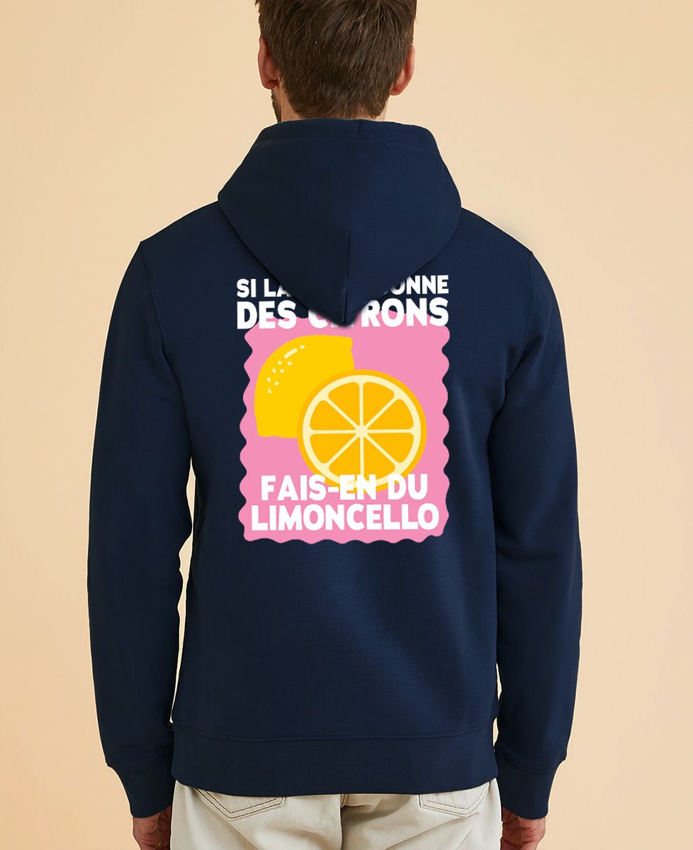 Sudadera con capucha para hombre Limoncello