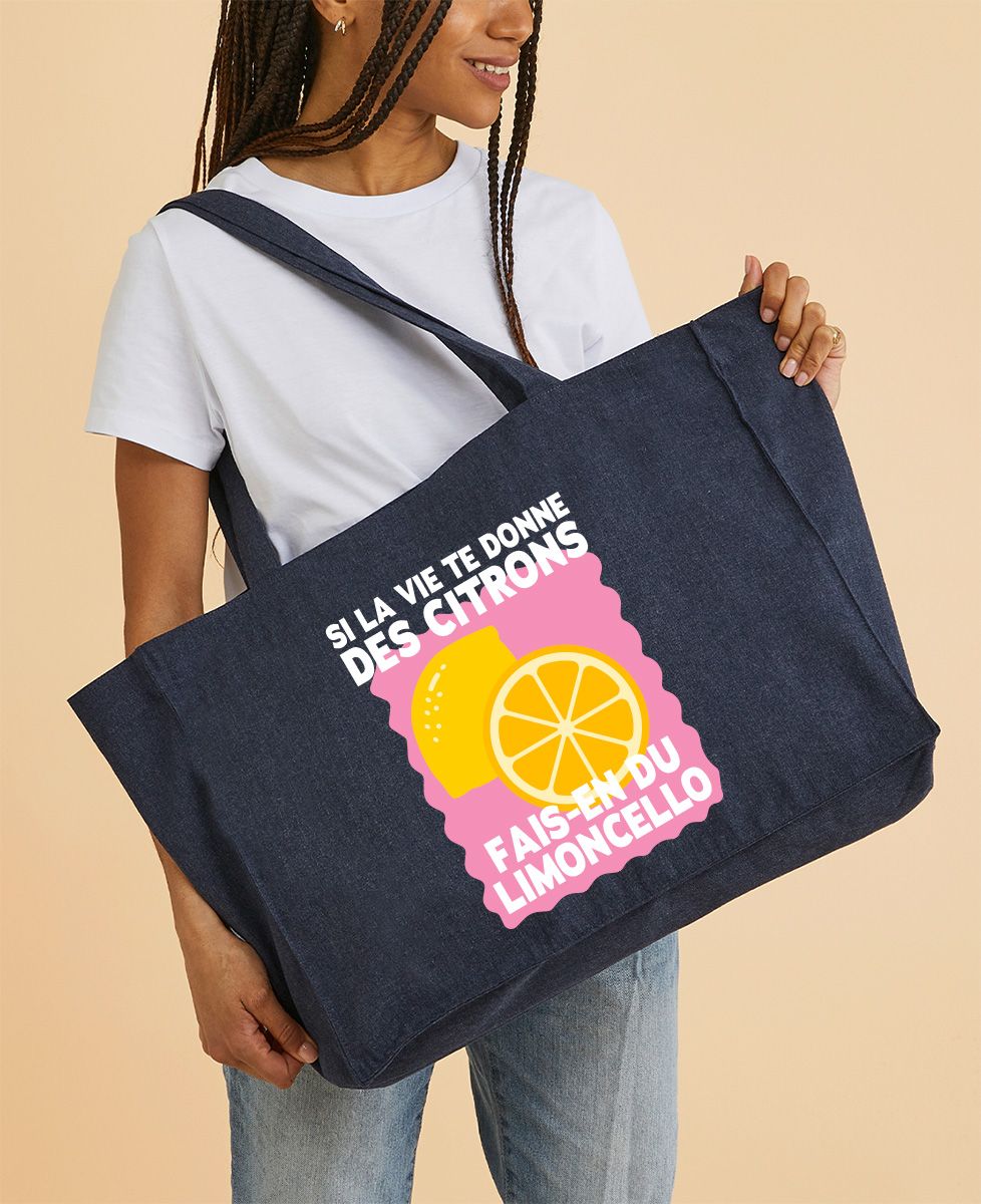 Tote bag XXL Limoncello