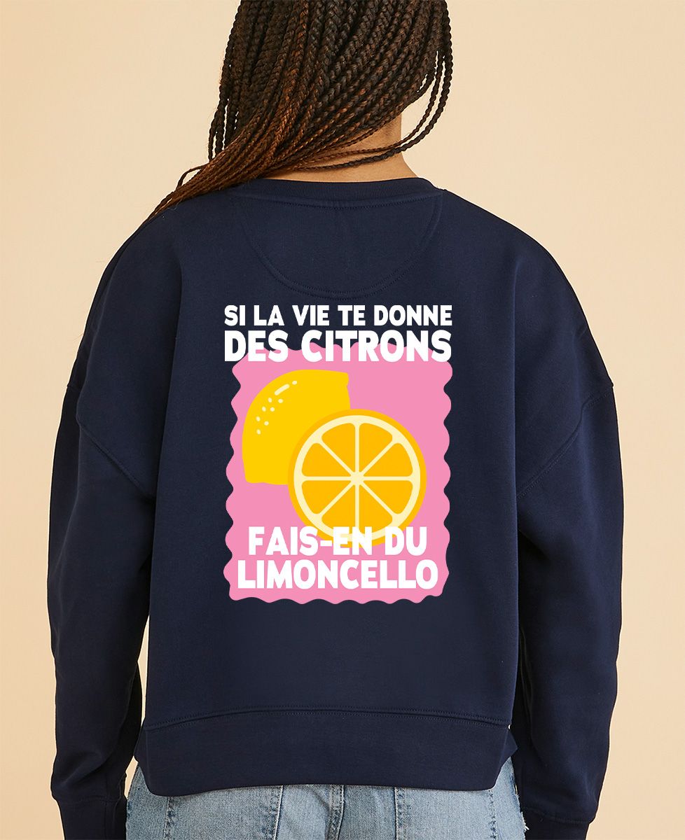 Felpa donna Limoncello