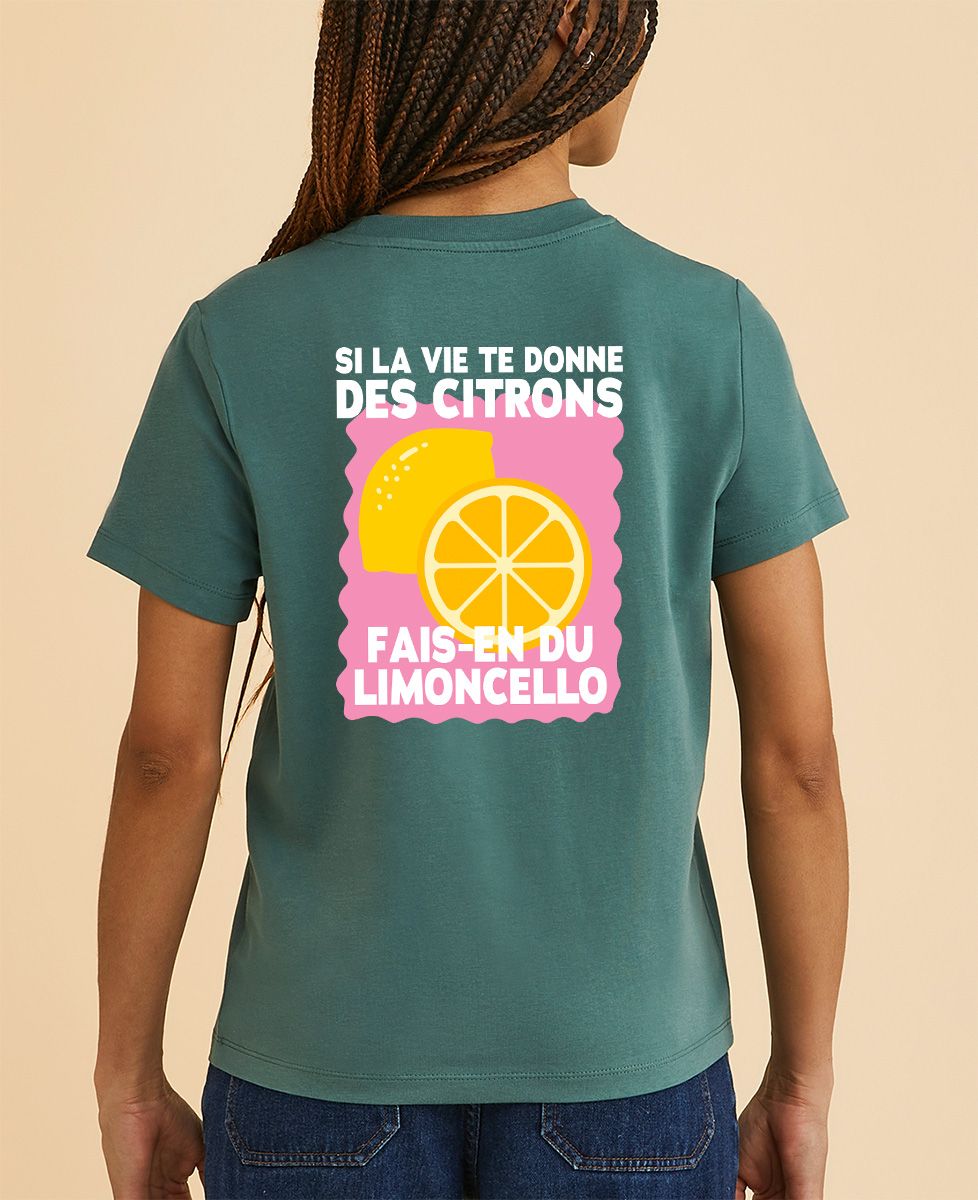 Dames-T-shirt Limoncello