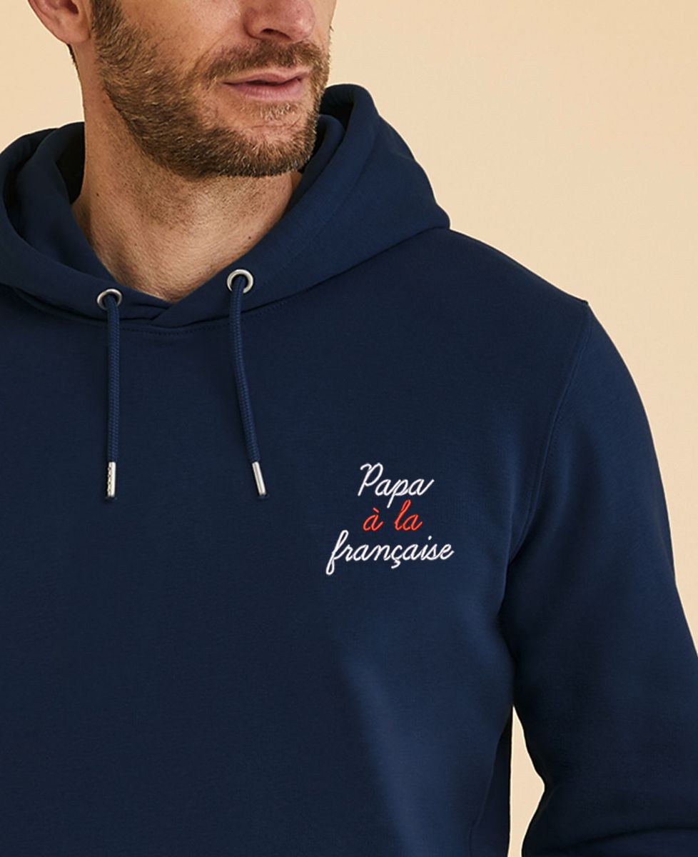 Hoodie homme Papa à la Française