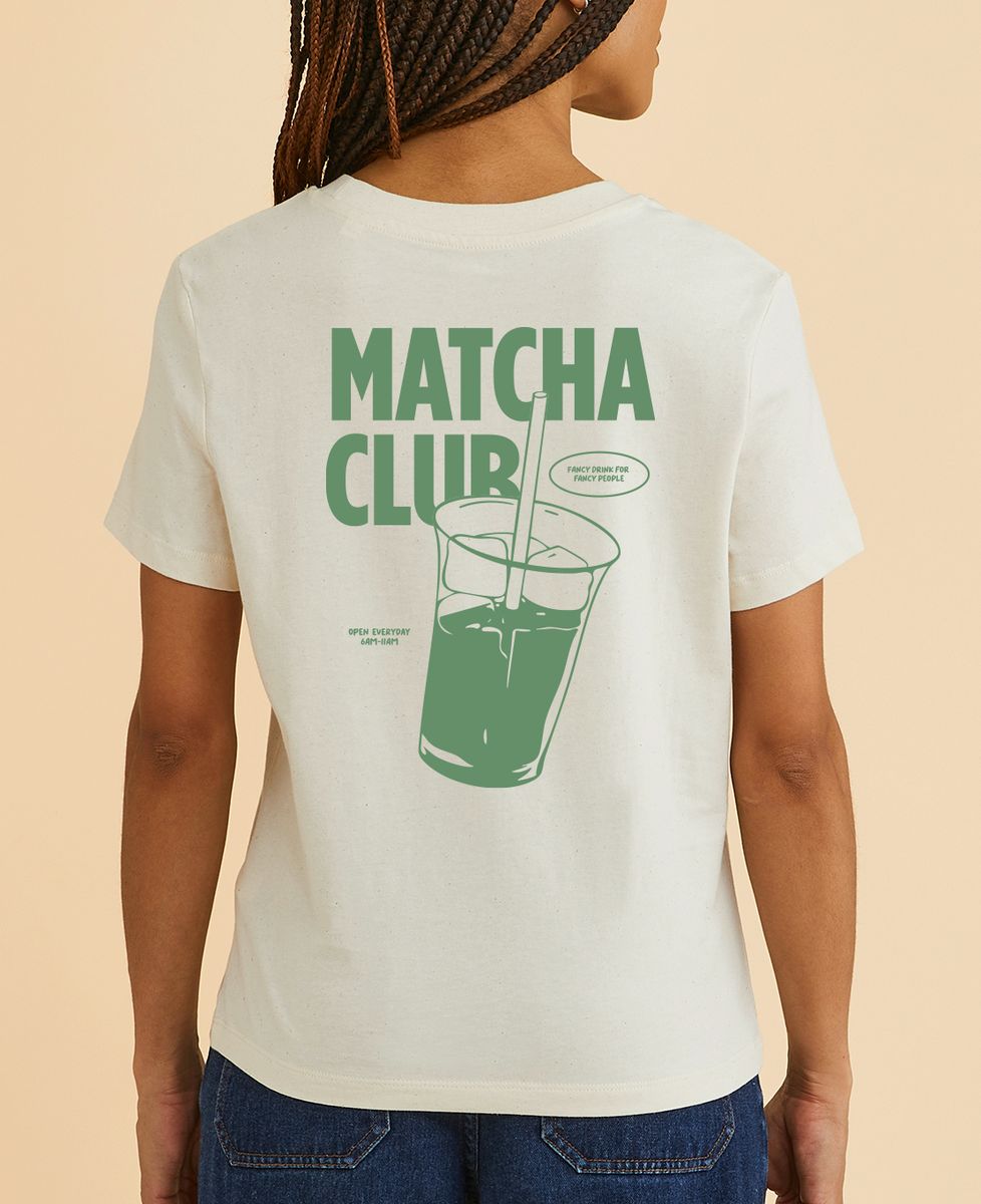 Camiseta de mujer Club Matcha