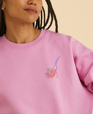 Sweatshirt femme Pasta la vista baby