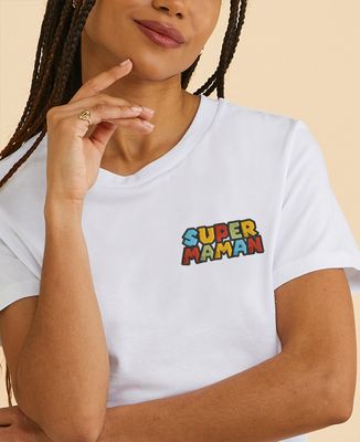 T-shirt femme Super maman