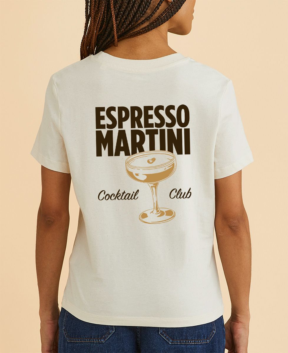 Dames-T-shirt Espresso Martini - Aperitief