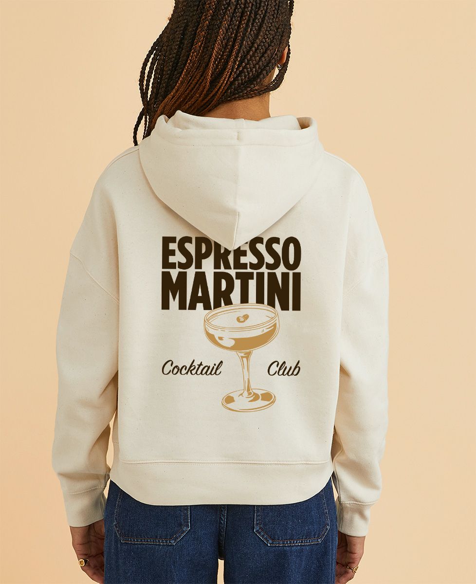 Hoodie voor dames Espresso Martini - Aperitief