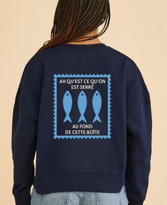 Sweatshirt femme Boîte de sardines
