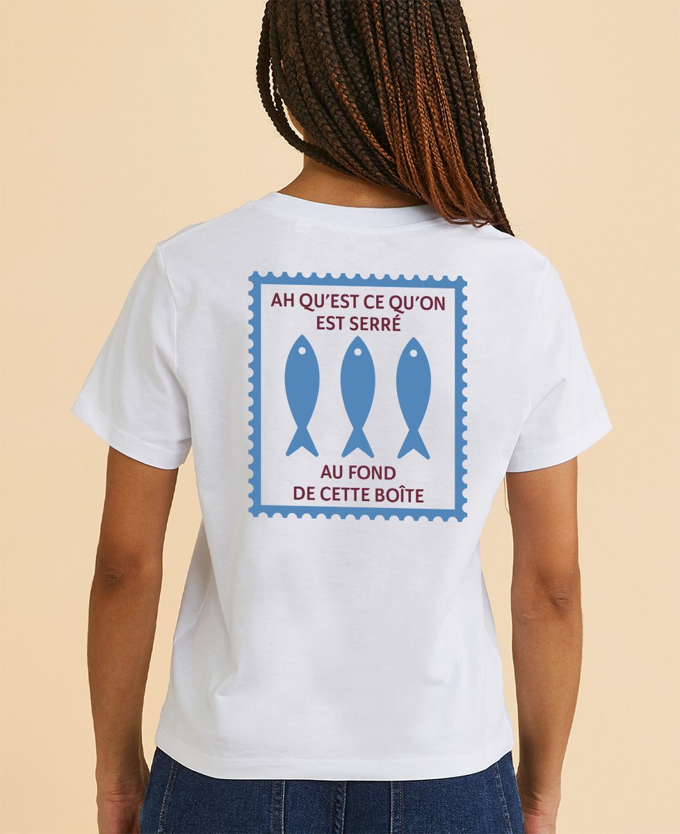 T-shirt femme Boîte de sardines