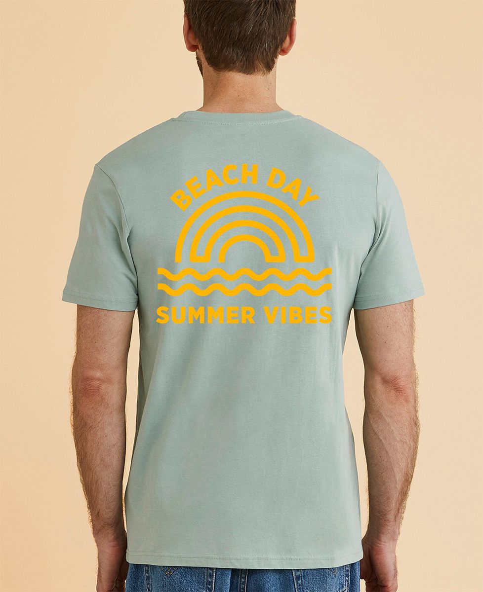 T-shirt Pour Homme – Imprimé Individuel – Avec Texte