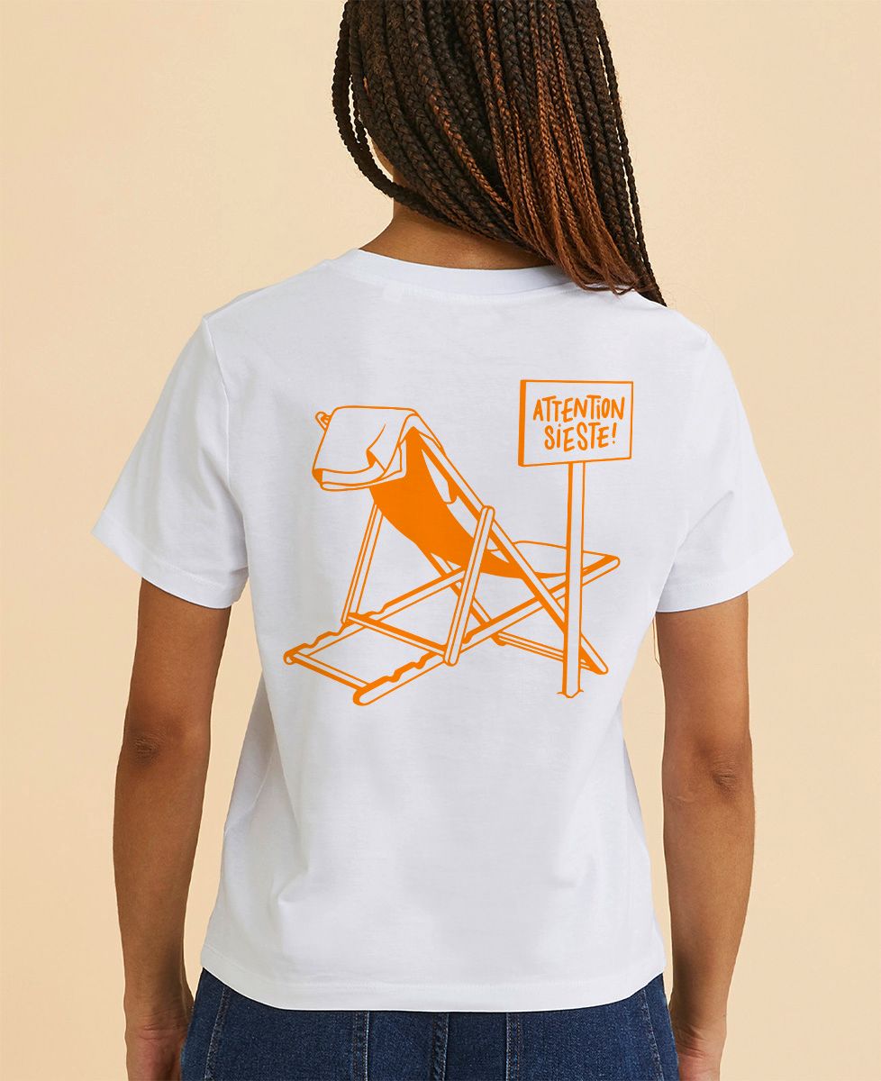 T-shirt femme Flemme club