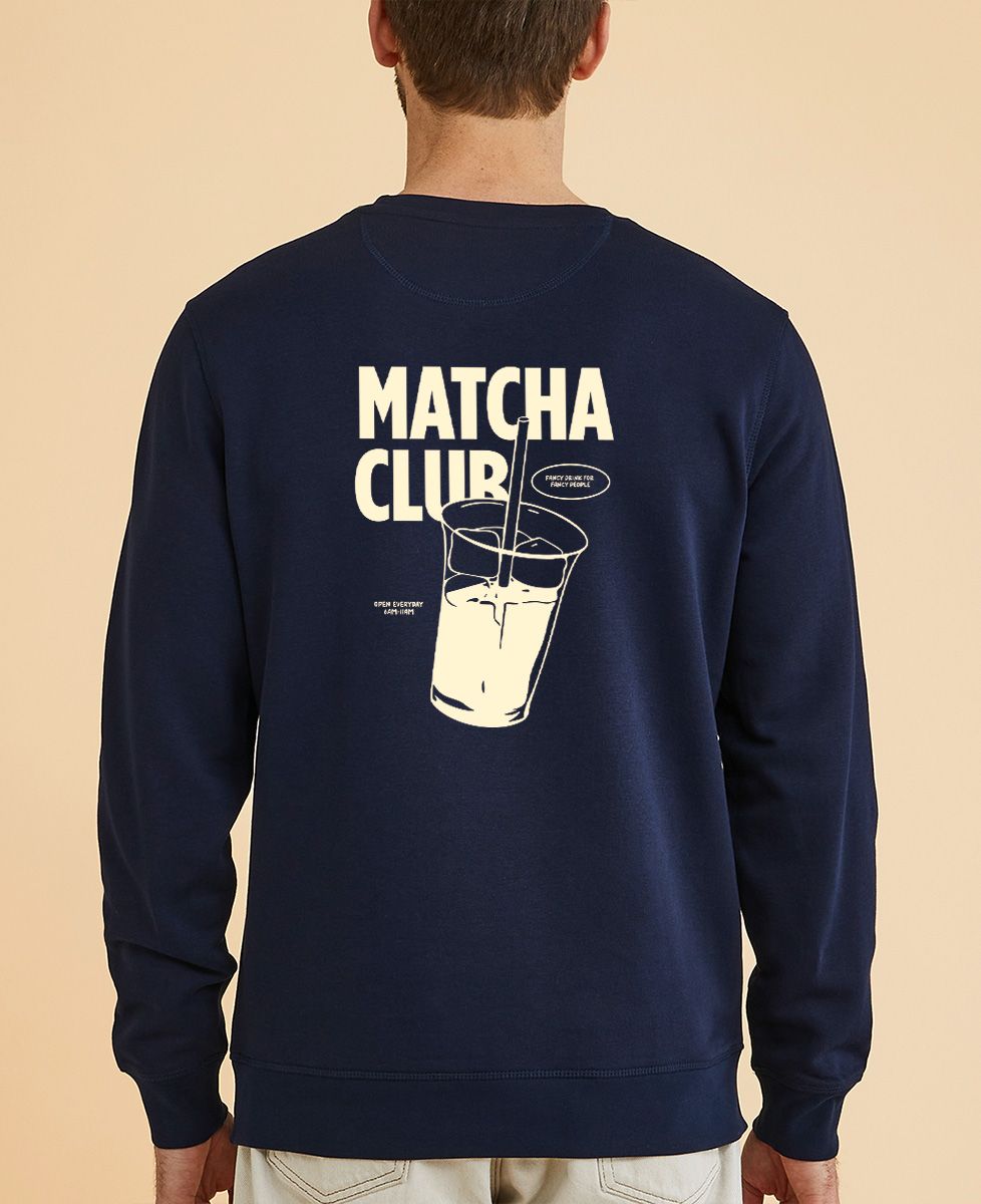 Felpa uomo Club Matcha