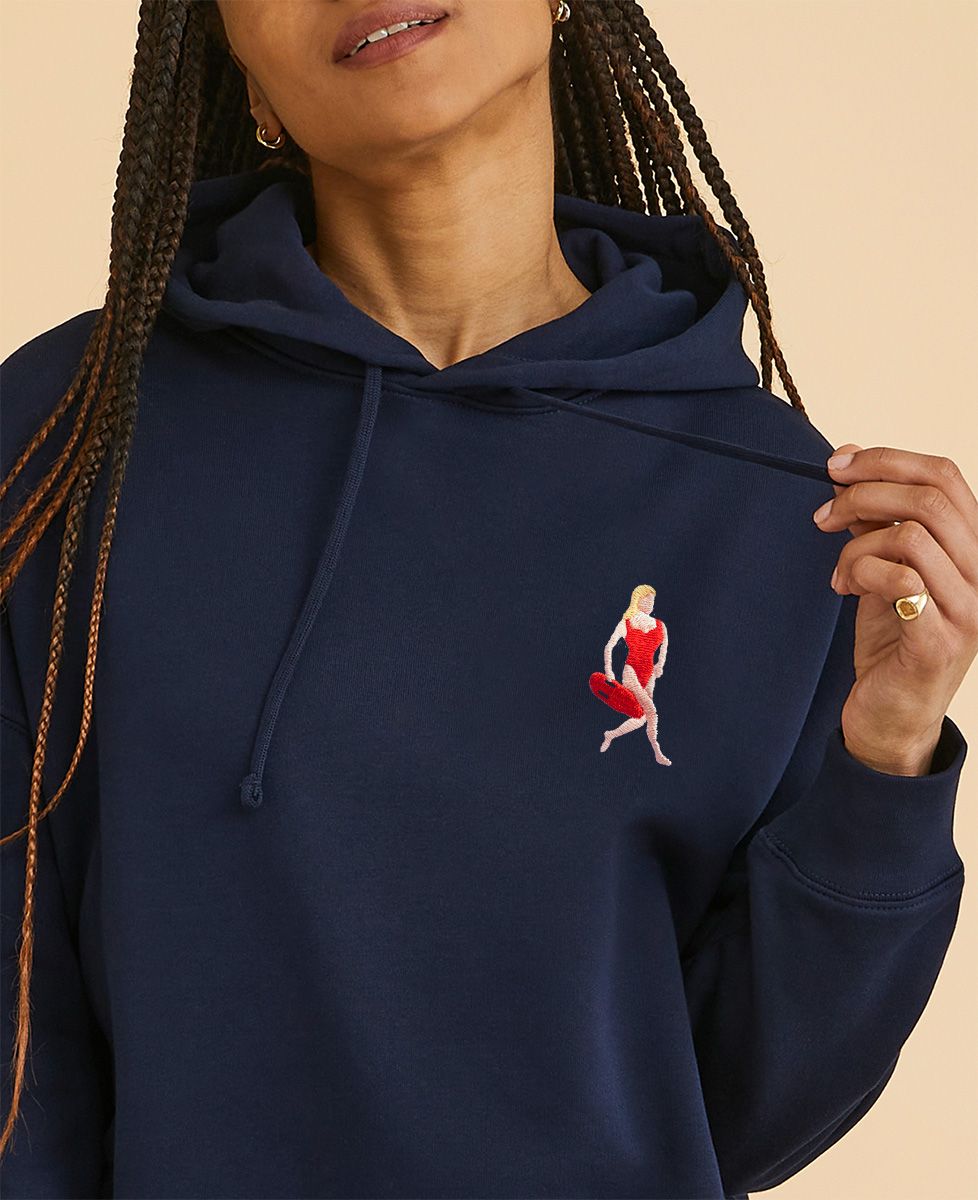 Hoodie femme Alerte sur la plage Pamela