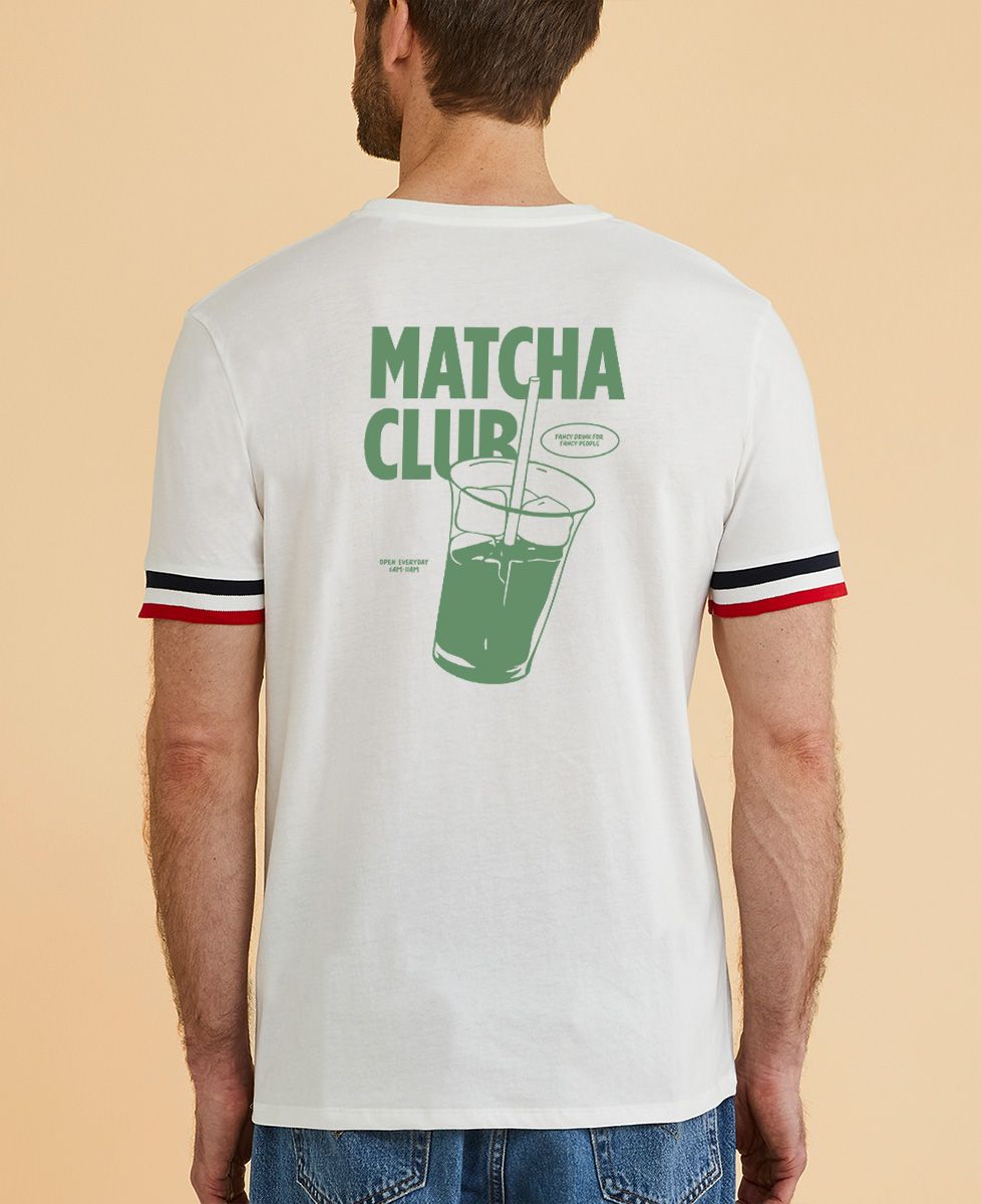 Camiseta reciclada Filgood de hombre Club Matcha