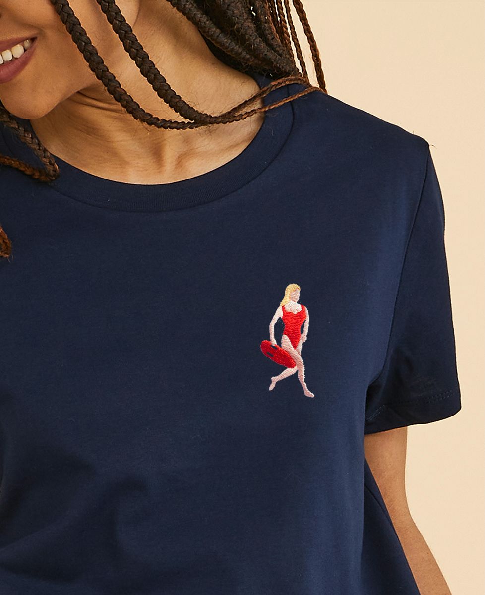 T-shirt femme Alerte sur la plage Pamela