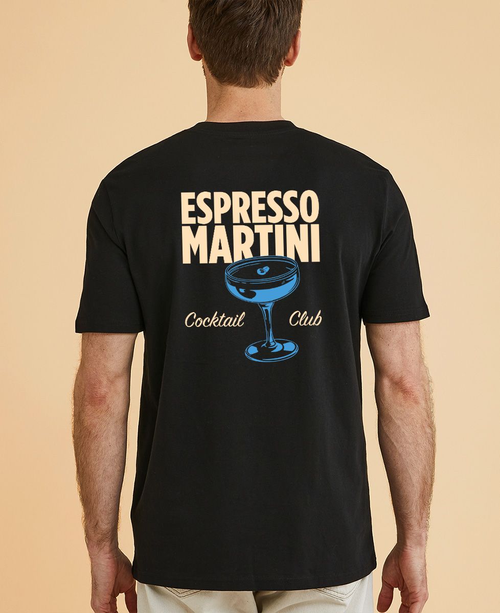 Heren-T-shirt Espresso Martini - Aperitief