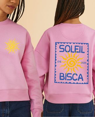 Sweatshirt femme Soleil personnalisé
