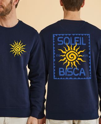 Sweatshirt homme Soleil personnalisé