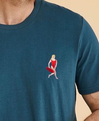 T-shirt homme Alerte sur la plage Pamela