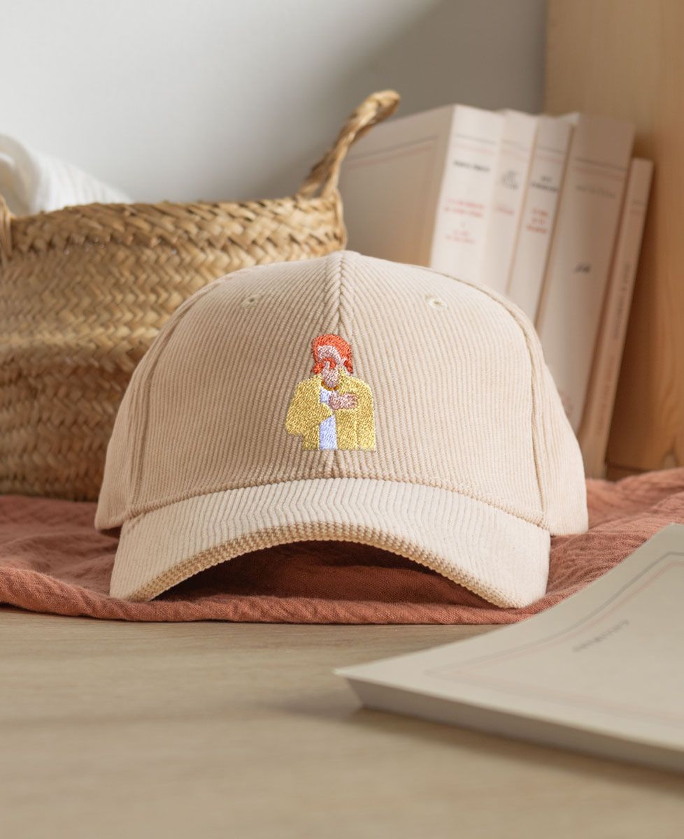 Casquette velours Jeff
